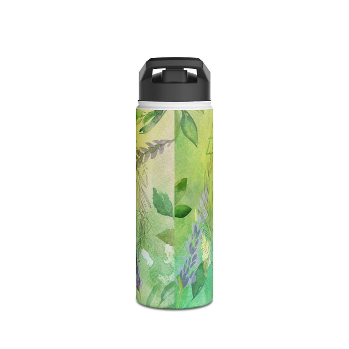 Gemini Stainless Steel Water Bottle, Standard Lid