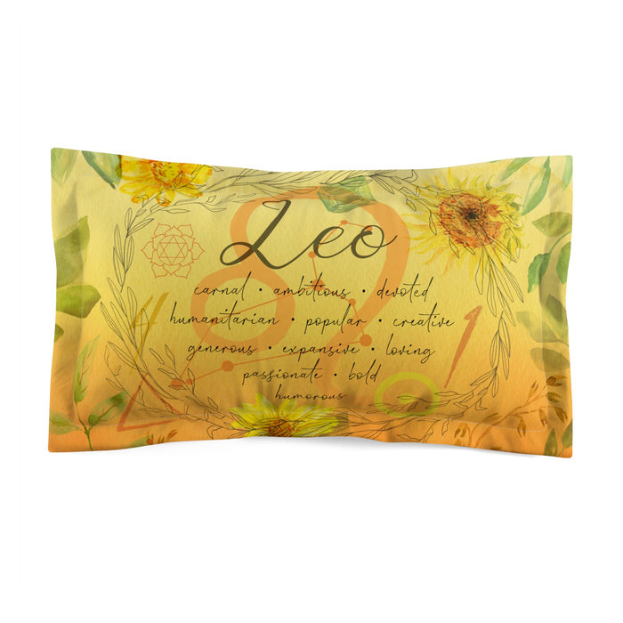 Leo Microfiber Pillow Sham