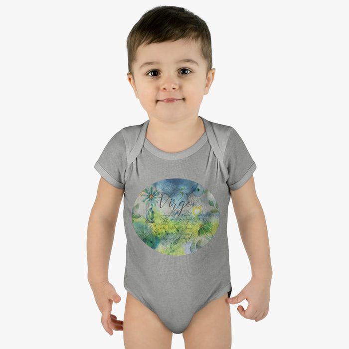 Virgo Infant Baby Rib Bodysuit