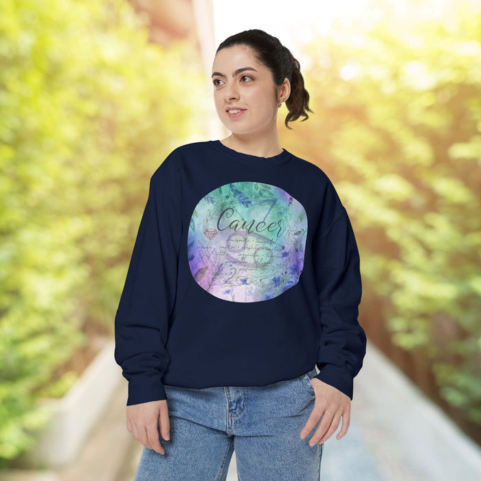 Cancer Unisex Garment-Dyed Sweatshirt