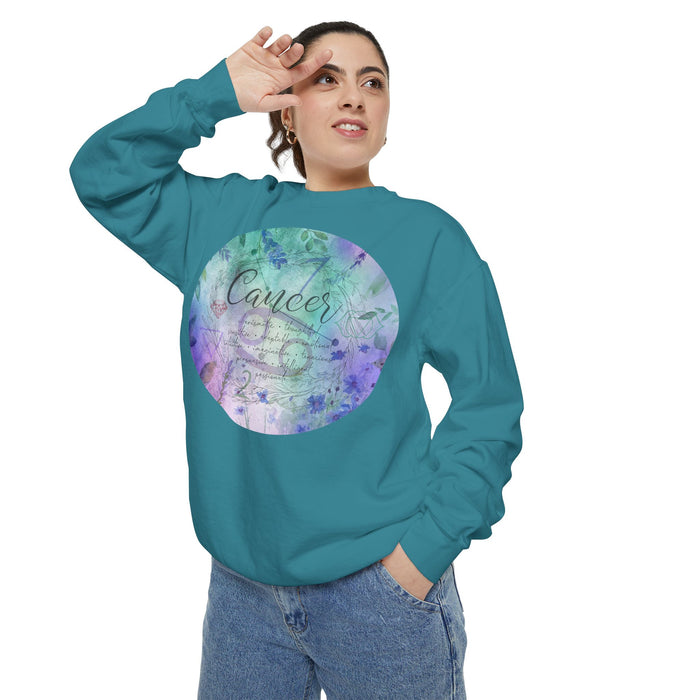 Cancer Unisex Garment-Dyed Sweatshirt