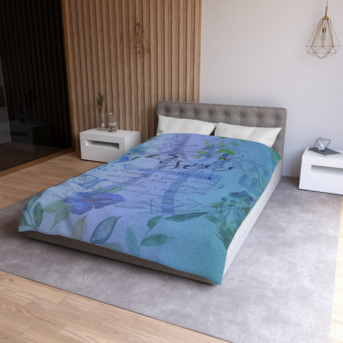 Pisces Microfiber Duvet Cover
