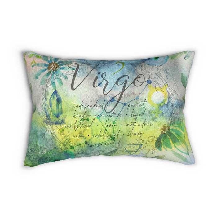 Virgo Spun Polyester Lumbar Pillow