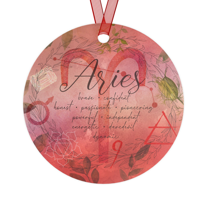 Aries Metal Ornaments