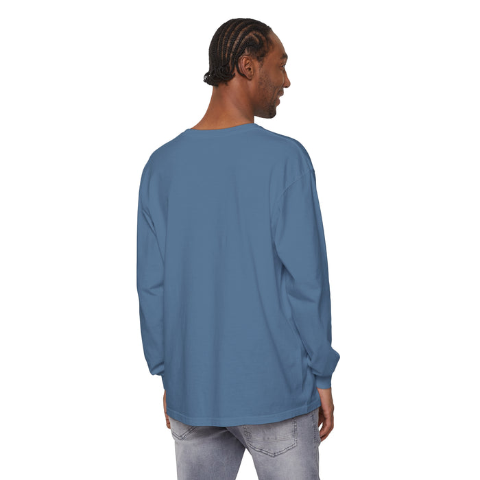Gemini Unisex Garment-dyed Long Sleeve T-Shirt