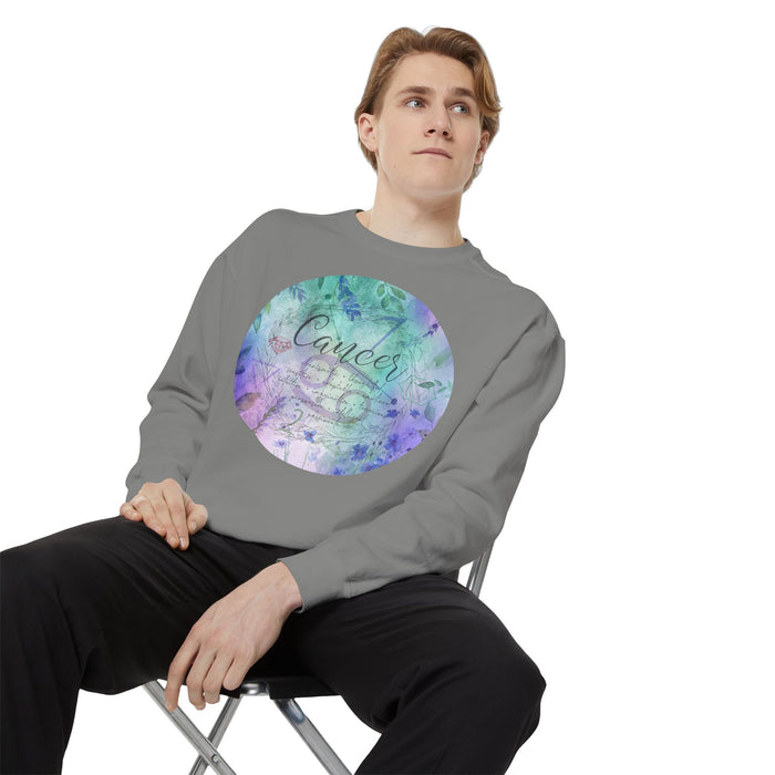 Cancer Unisex Garment-Dyed Sweatshirt