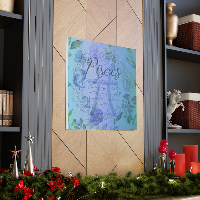 Pisces Canvas Gallery Wraps