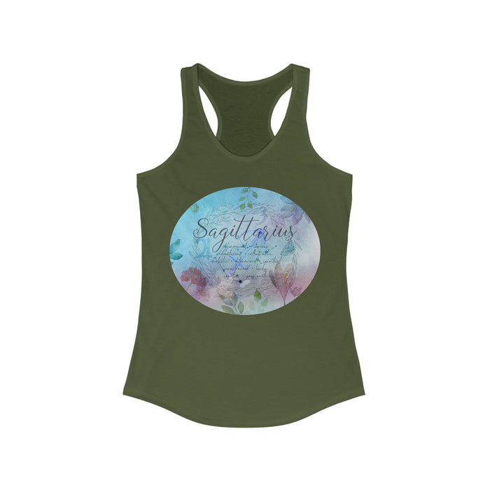 Sagittarius Women's Ideal Racerback Tank