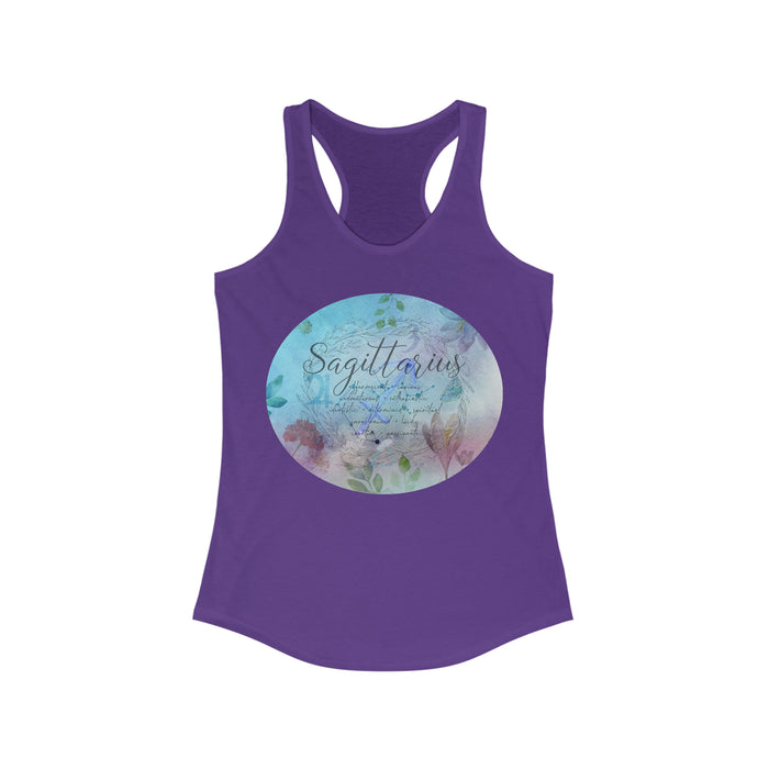 Sagittarius Women's Ideal Racerback Tank