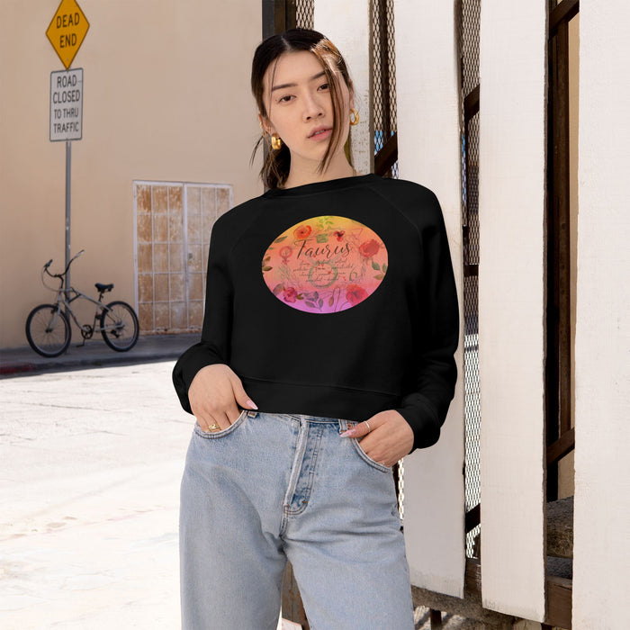 Taurus Women's Cropped Fleece Pullover