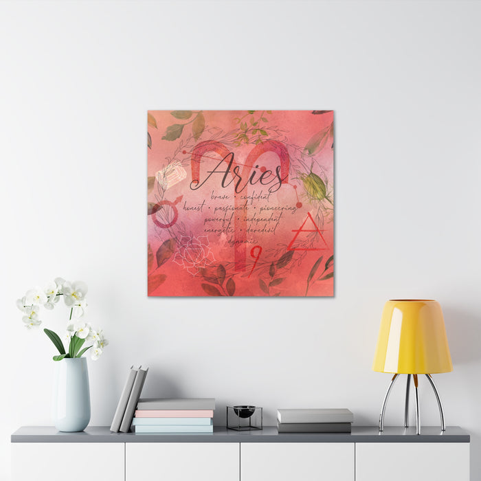 Aries Canvas Gallery Wraps