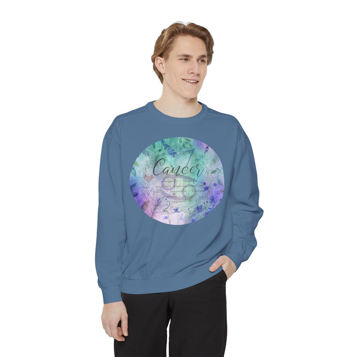 Cancer Unisex Garment-Dyed Sweatshirt