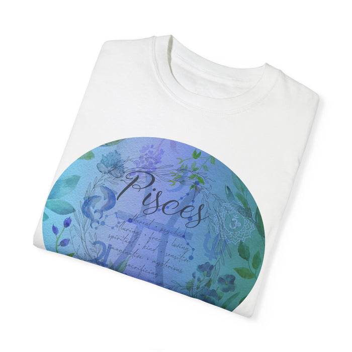 Pisces Unisex Garment-Dyed T-shirt