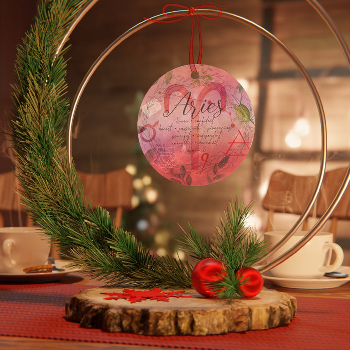 Aries Metal Ornaments