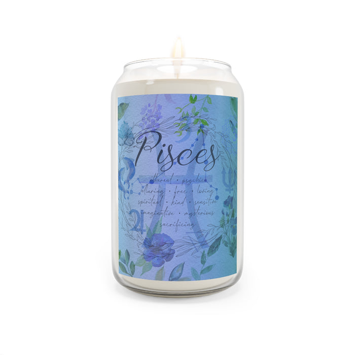 Pisces Scented Candle, 13.75oz