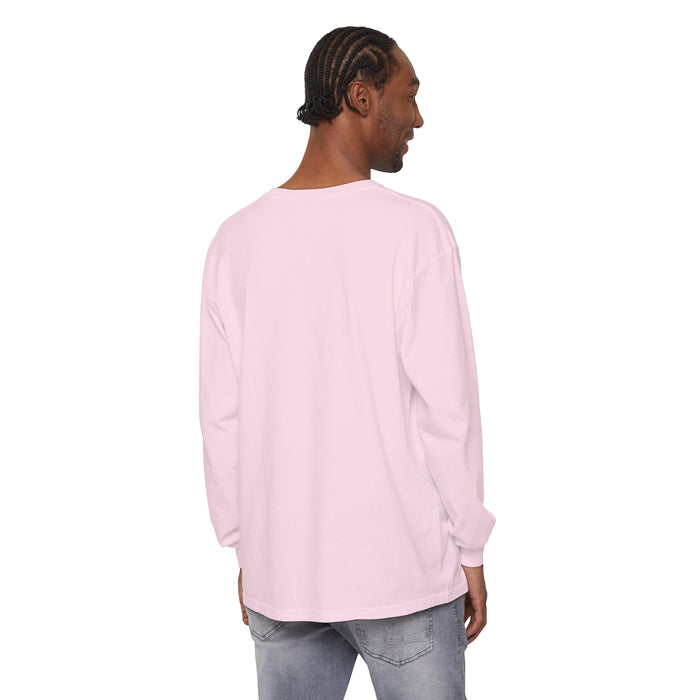 Libra Unisex Garment-dyed Long Sleeve T-Shirt