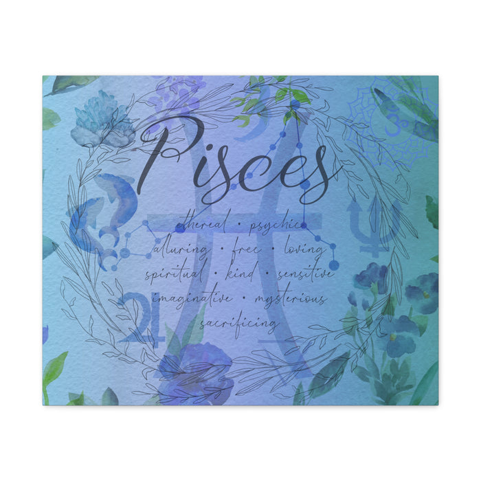 Pisces Canvas Gallery Wraps