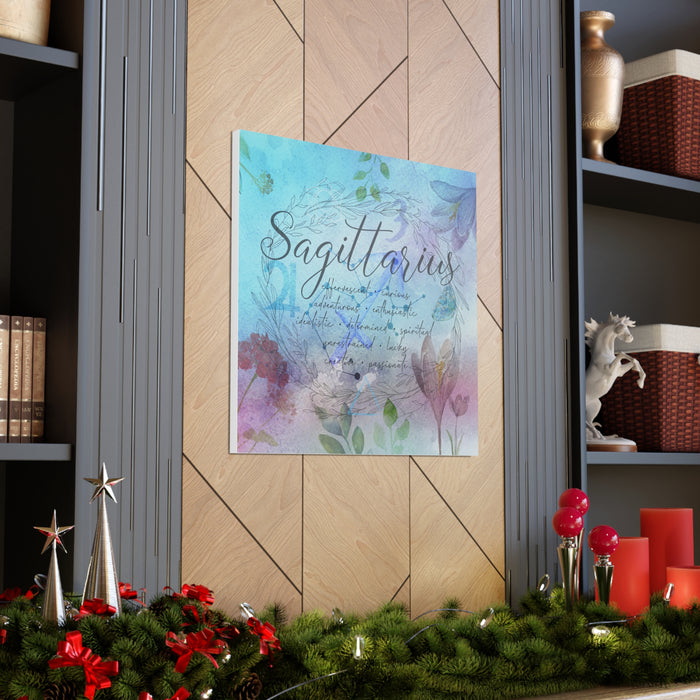 Sagittarius Canvas Gallery Wraps