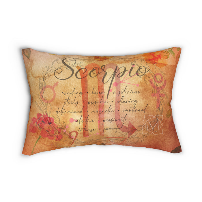 Scorpio Spun Polyester Lumbar Pillow