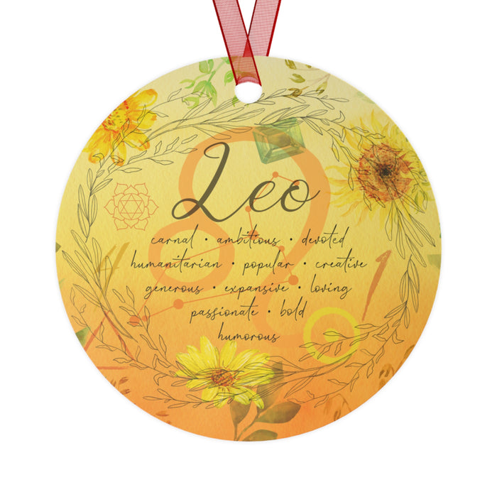 Leo Metal Ornaments
