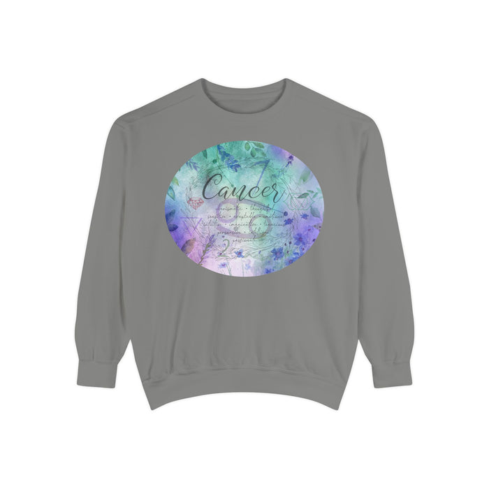 Cancer Unisex Garment-Dyed Sweatshirt