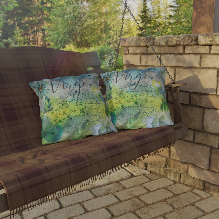 Virgo Outdoor Pillows