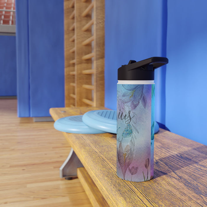 Sagittarius Stainless Steel Water Bottle, Standard Lid