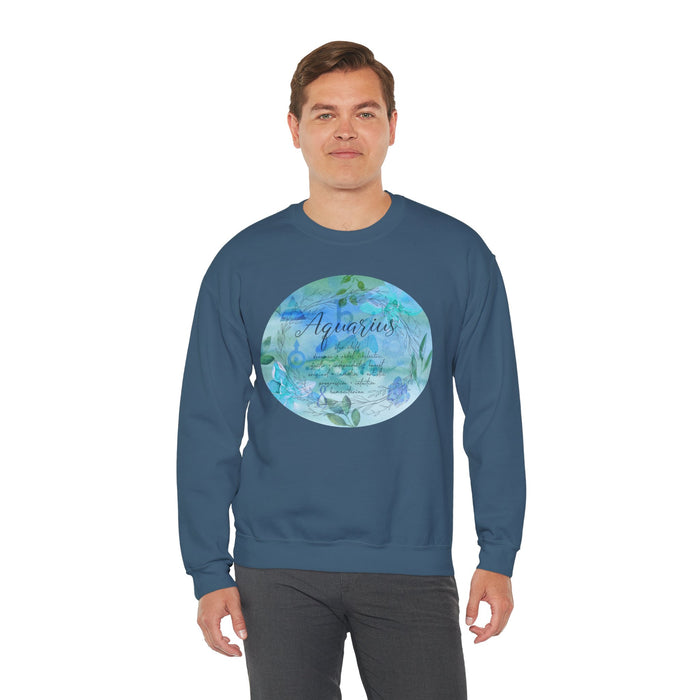 Aquarius Unisex Heavy Blend™ Crewneck Sweatshirt