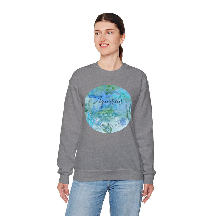 Aquarius Unisex Heavy Blend™ Crewneck Sweatshirt