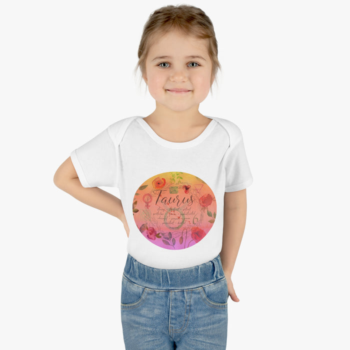 Taurus Infant Baby Rib Bodysuit