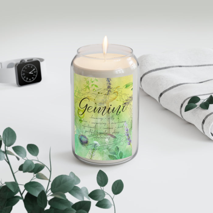 Gemini Scented Candle, 13.75oz
