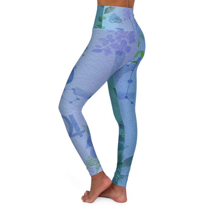 Pisces High Waisted Yoga Leggings (AOP)