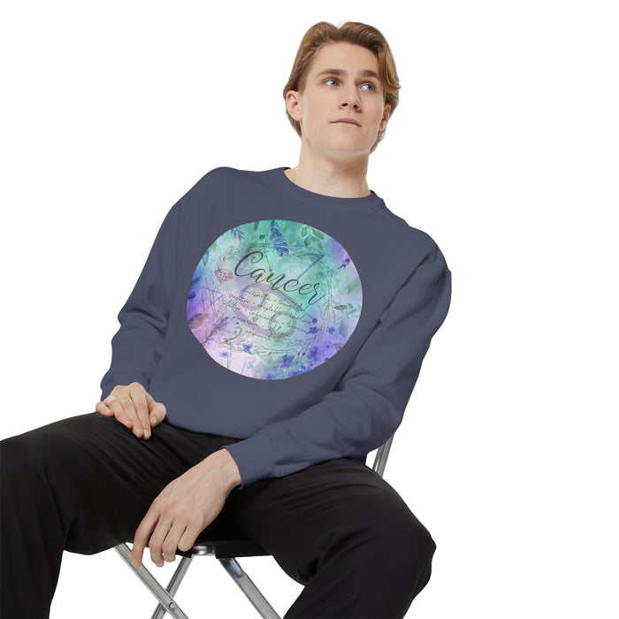 Cancer Unisex Garment-Dyed Sweatshirt