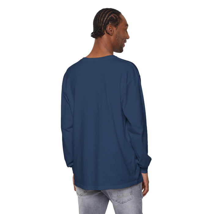 Pisces Unisex Garment-dyed Long Sleeve T-Shirt