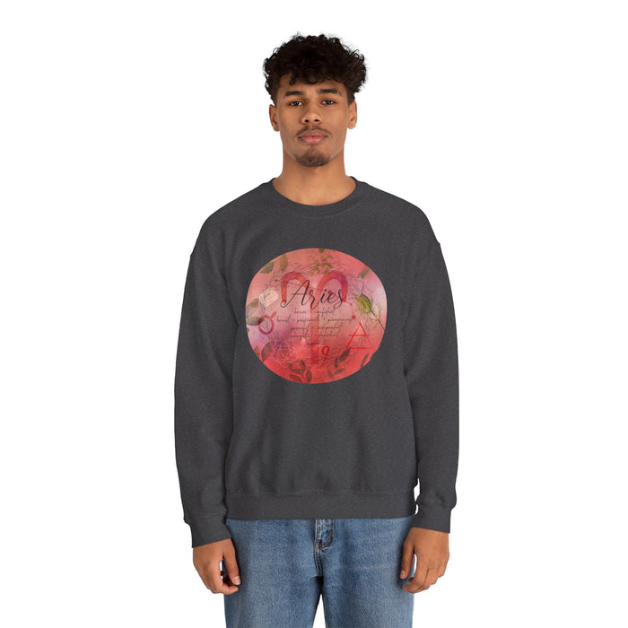 Aries Unisex Heavy Blend™ Crewneck Sweatshirt