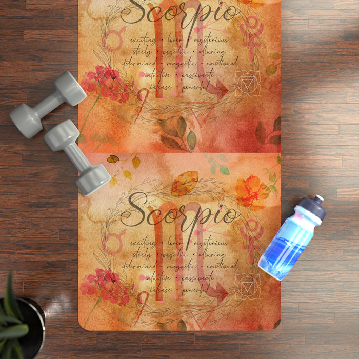 Scorpio Rubber Yoga Mat