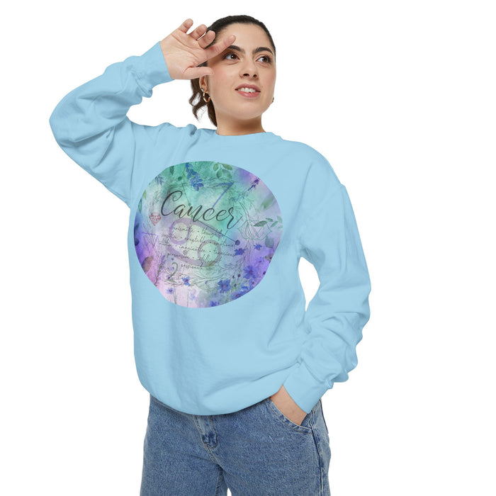 Cancer Unisex Garment-Dyed Sweatshirt