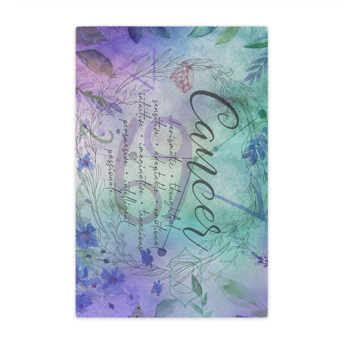 Cancer Microfiber Blanket
