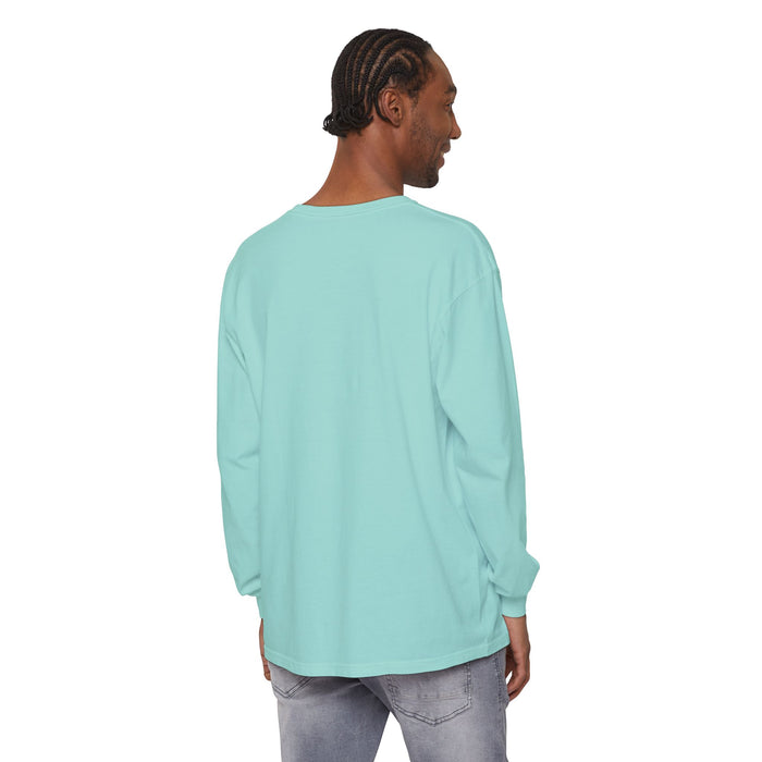 Aquarius Unisex Garment-dyed Long Sleeve T-Shirt
