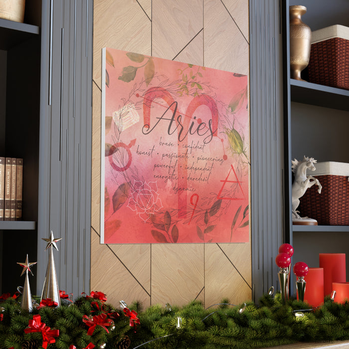 Aries Canvas Gallery Wraps