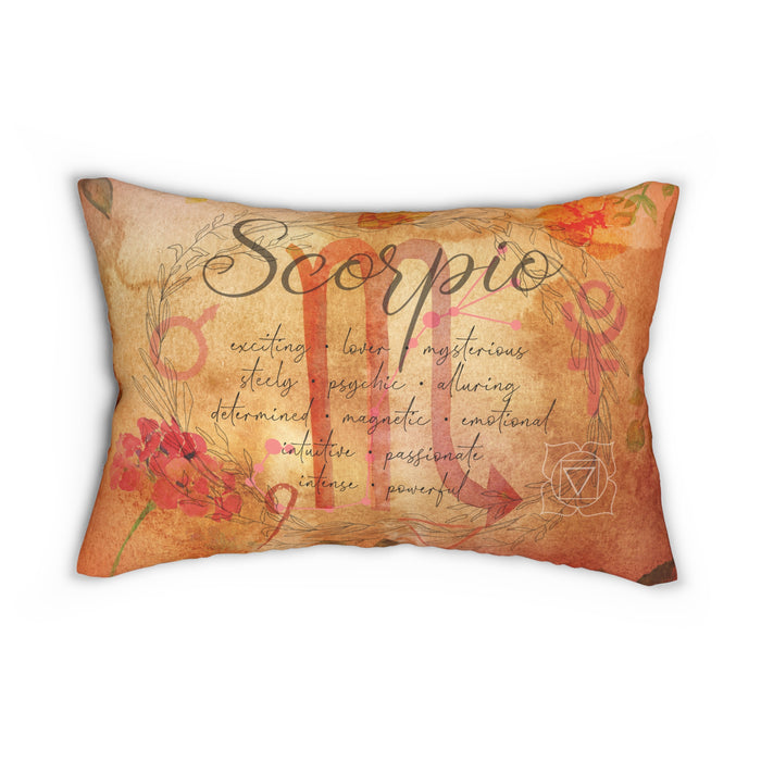 Scorpio Spun Polyester Lumbar Pillow