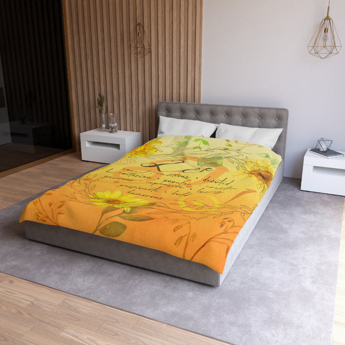 Leo Microfiber Duvet Cover