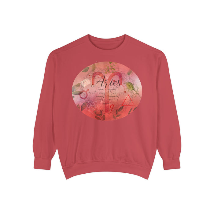 Aries Unisex Garment-Dyed Sweatshirt