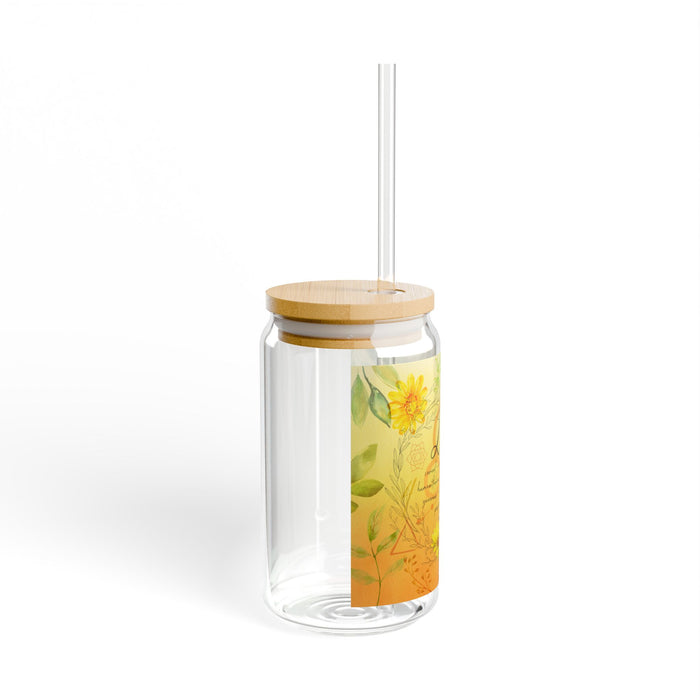 Leo Sipper Glass, 16oz