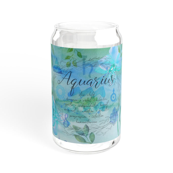 Aquarius Sipper Glass, 16oz