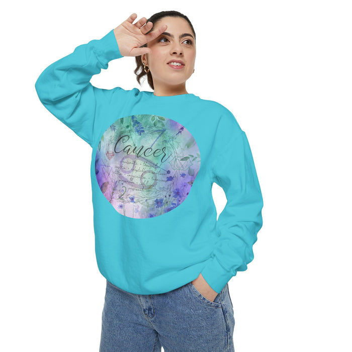 Cancer Unisex Garment-Dyed Sweatshirt