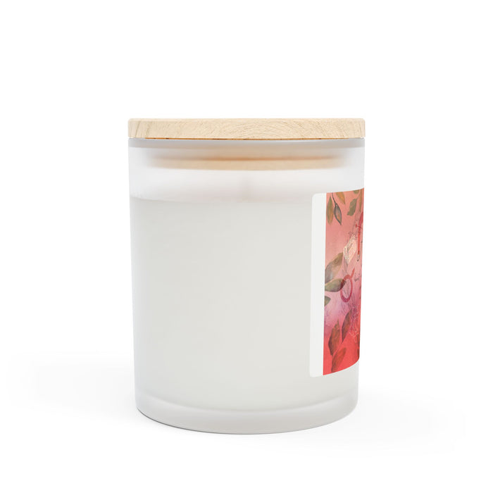 Aries Frosted Glass Candle, 11oz