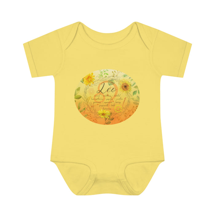 Leo Infant Baby Rib Bodysuit