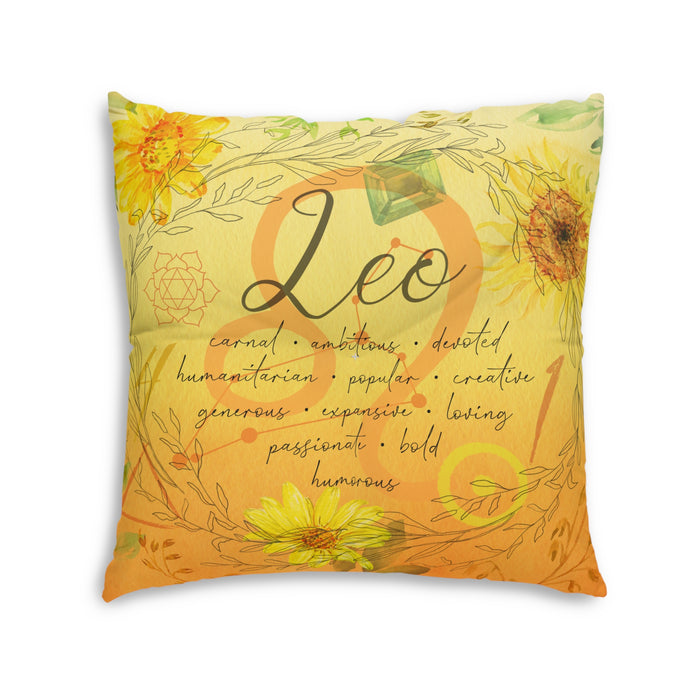 Leo Tufted Floor Pillow, Square