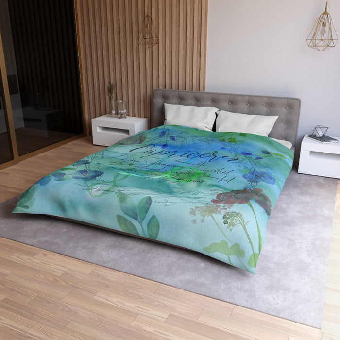 Capricorn Microfiber Duvet Cover